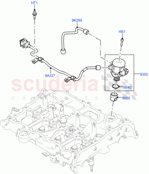 Part Diagram for Land Rover LR091758