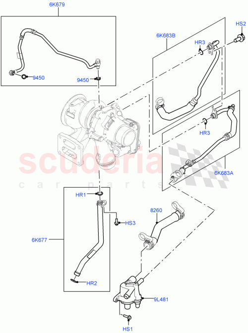 Part Diagram for Land Rover LR118385
