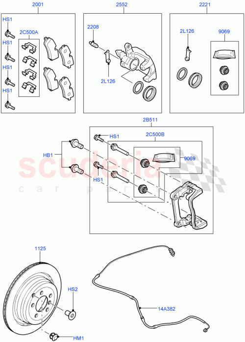 Part Diagram for Land Rover LR042723