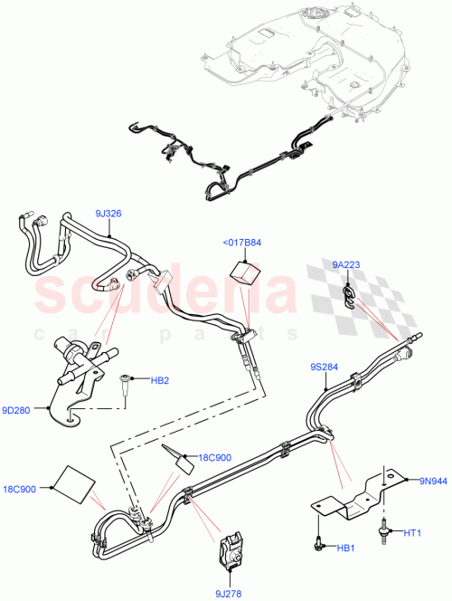 Part Diagram for Land Rover LR082759