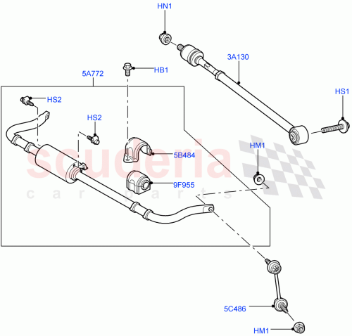 Part Diagram for Land Rover RGD500190