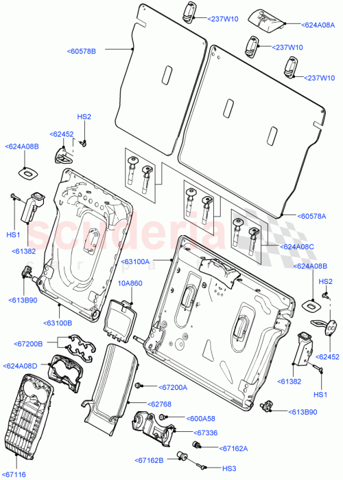 Part Diagram for Land Rover LR068922