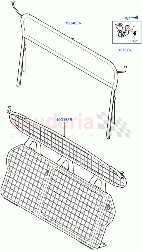 Part Diagram for Land Rover VPLZS0503