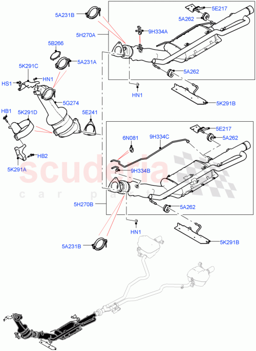 Part Diagram for Land Rover FX108046