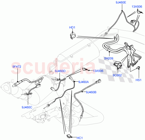 Part Diagram for Land Rover LR035741
