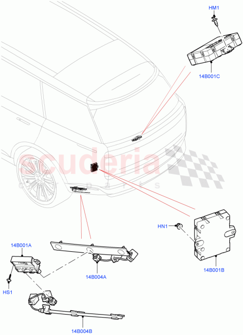 Part Diagram for Land Rover LR151603