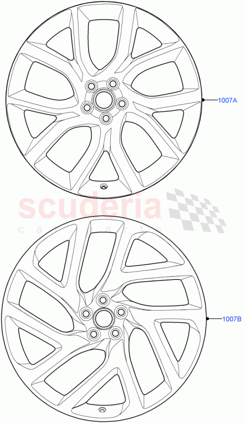 Part Diagram for Land Rover LR117340