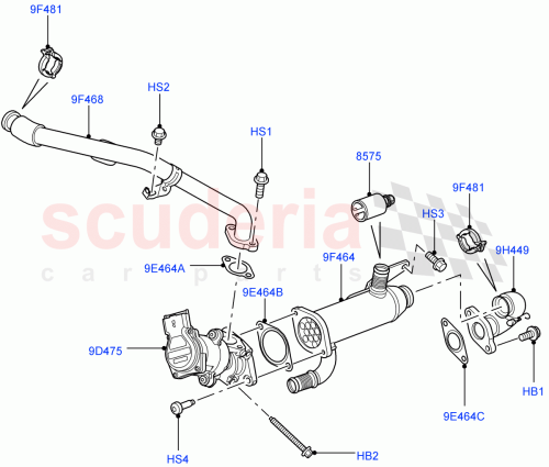 Part Diagram for Land Rover LR066838