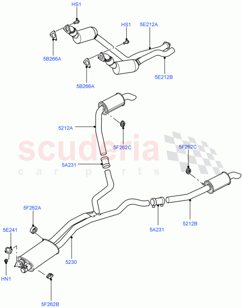 Part Diagram for Land Rover WCM500080