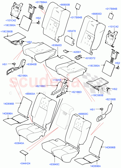 Part Diagram for Land Rover LR057200