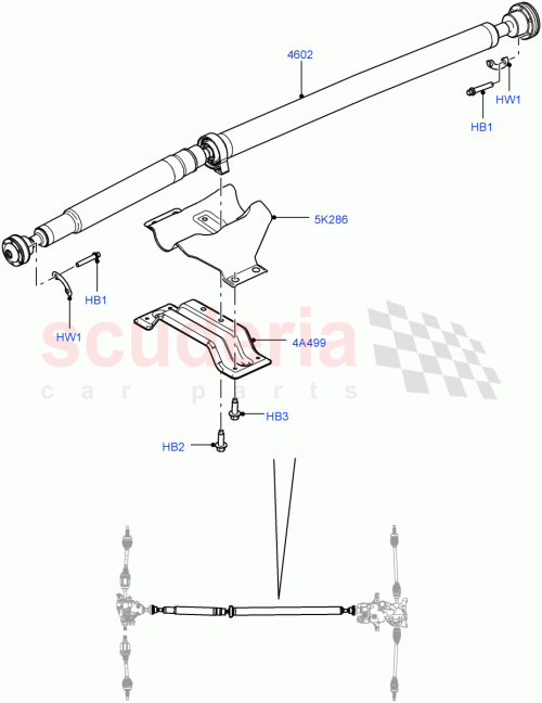 Part Diagram for Land Rover LR072103
