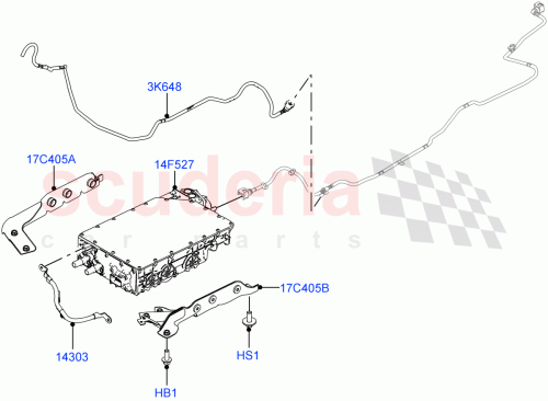 Part Diagram for Land Rover LR141137