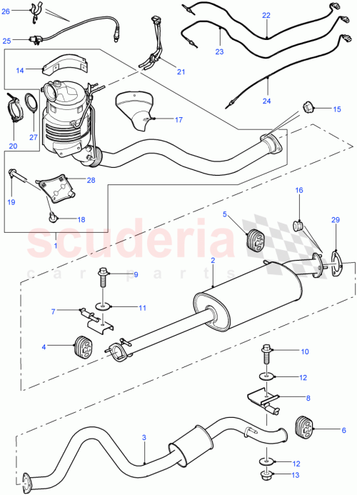 Part Diagram for Land Rover LR066422