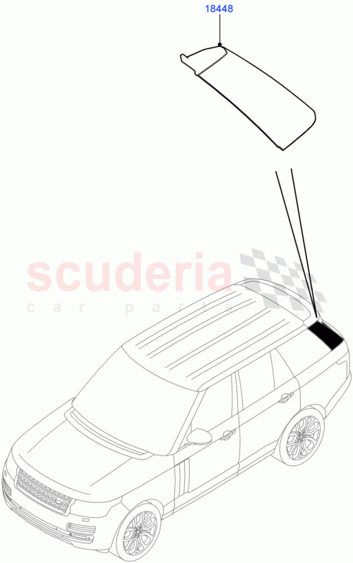 Part Diagram for Land Rover LR037548