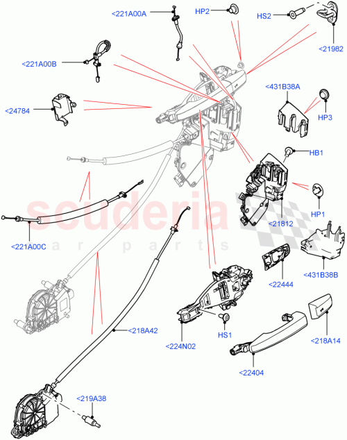 Part Diagram for Land Rover LR101551
