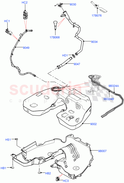 Part Diagram for Land Rover LR139063