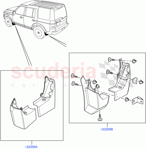 Part Diagram for Land Rover CAT500010PCL