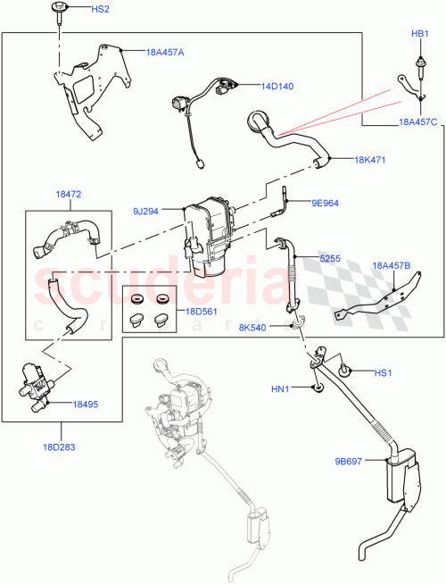 Part Diagram for Land Rover LR102078