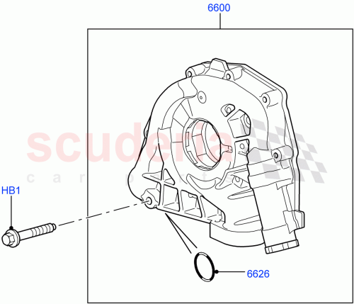 Part Diagram for Land Rover 4536869