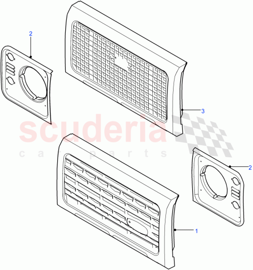 Part Diagram for Land Rover LR069211