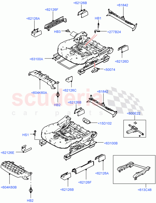 Part Diagram for Land Rover LR081076