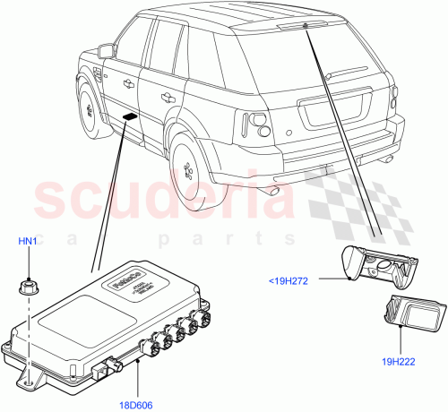 Part Diagram for Land Rover LR031790