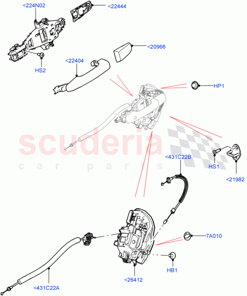 Part Diagram for Land Rover LR163880