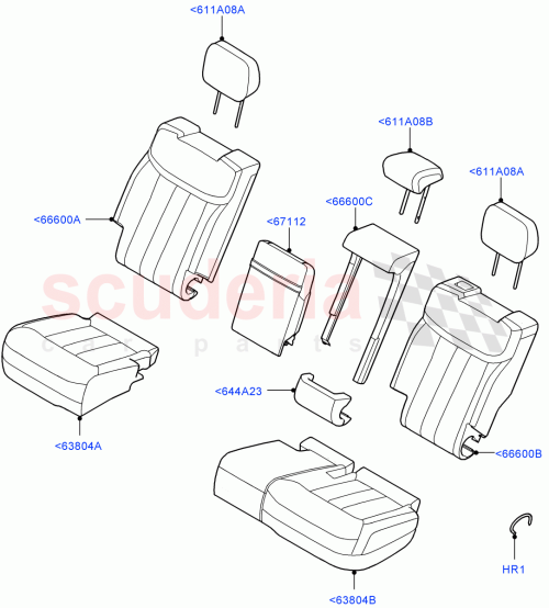 Part Diagram for Land Rover LR151378