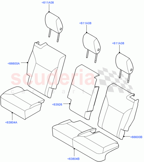 Part Diagram for Land Rover LR106681