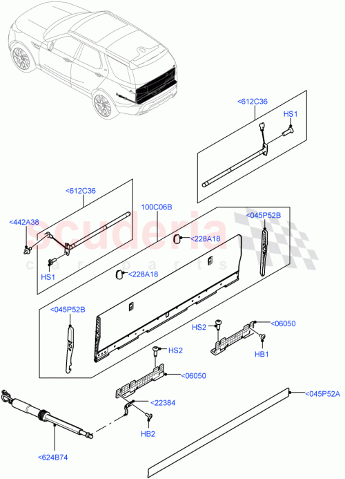 Part Diagram for Land Rover LR126178