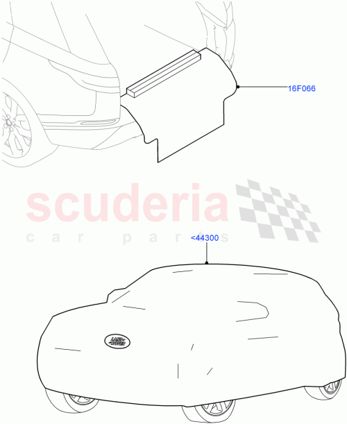 Part Diagram for Land Rover VPLYP0289