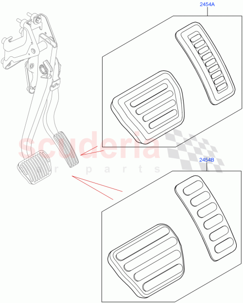 Part Diagram for Land Rover VPLGS0161