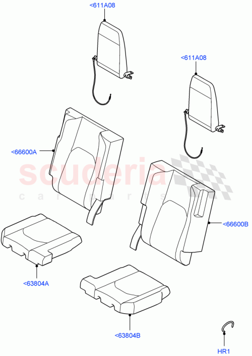 Part Diagram for Land Rover LR166088