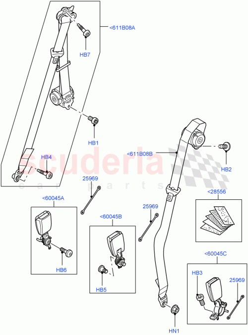 Part Diagram for Land Rover EYG500130
