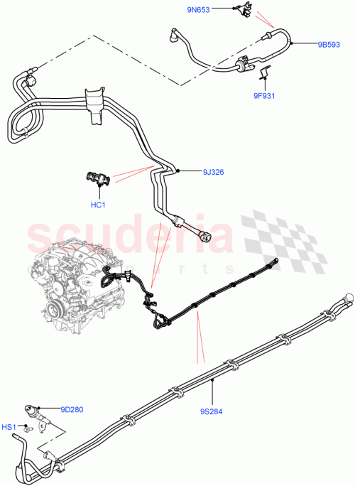 Part Diagram for Land Rover LR093086