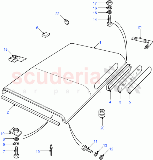 Part Diagram for Land Rover AKB710200NCL