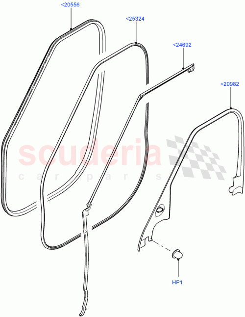 Part Diagram for Land Rover LR098315