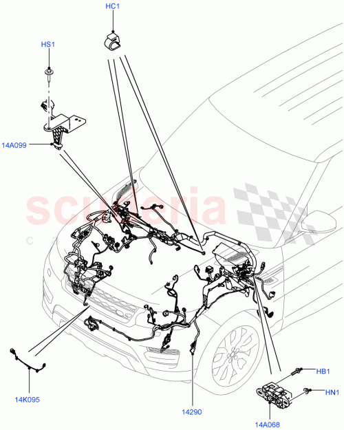 Part Diagram for Land Rover LR075935