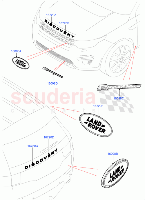 Part Diagram for Land Rover LR113756