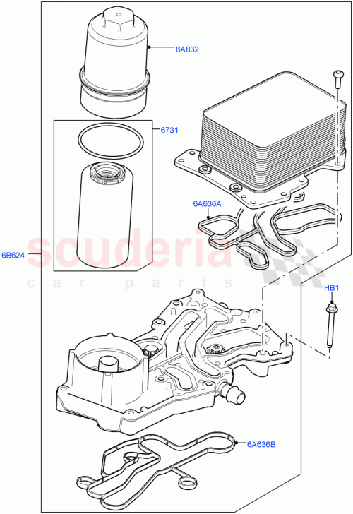 Part Diagram for Land Rover LR022895