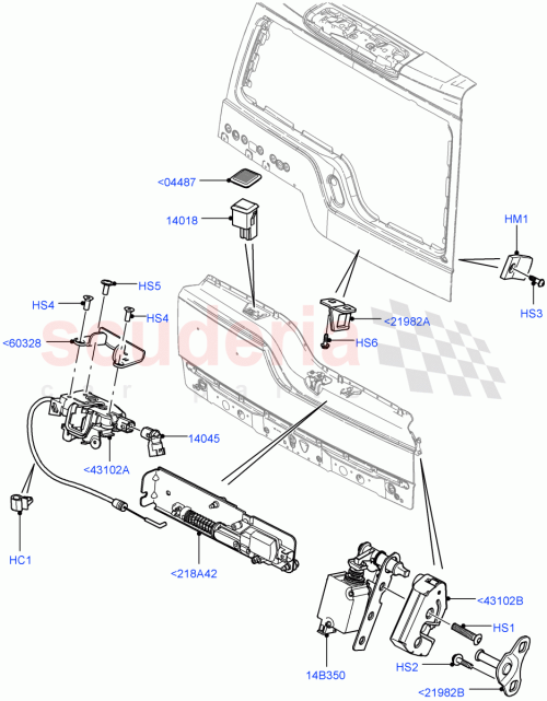 Part Diagram for Land Rover LR085940