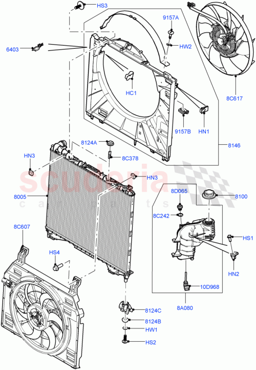 Part Diagram for Land Rover LR112860