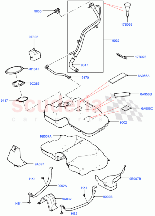 Part Diagram for Land Rover LR060352
