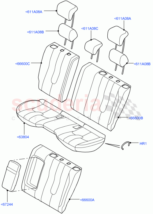 Part Diagram for Land Rover LR047817