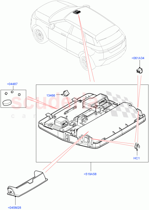 Part Diagram for Land Rover LR094388