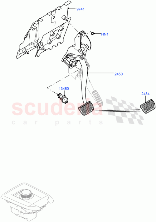 Part Diagram for Land Rover LR126314
