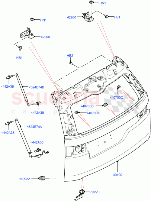 Part Diagram for Land Rover LR156756