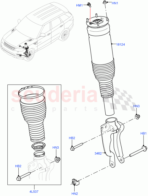 Part Diagram for Land Rover LR147908
