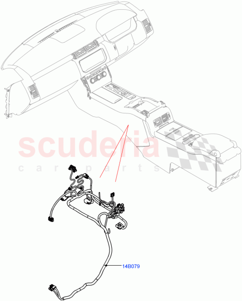 Part Diagram for Land Rover LR134512