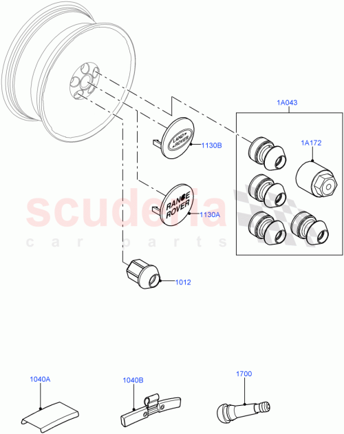 Part Diagram for Land Rover LR029262